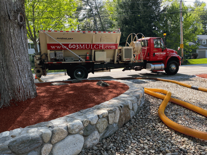 Hemlock Mulch Beds