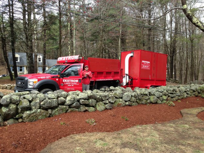 Bed edging southern New Hampshire